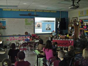 Mediasite Presentation to a classroom of students