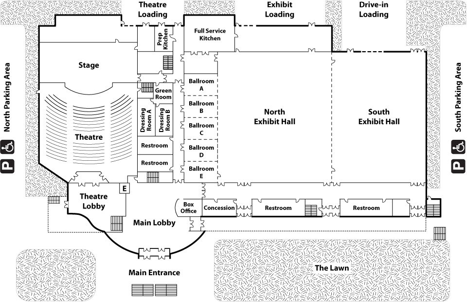 Ballroom Capacity Chart