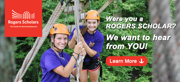Were you a ROGERS SCHOLAR? We want to hear from YOU!