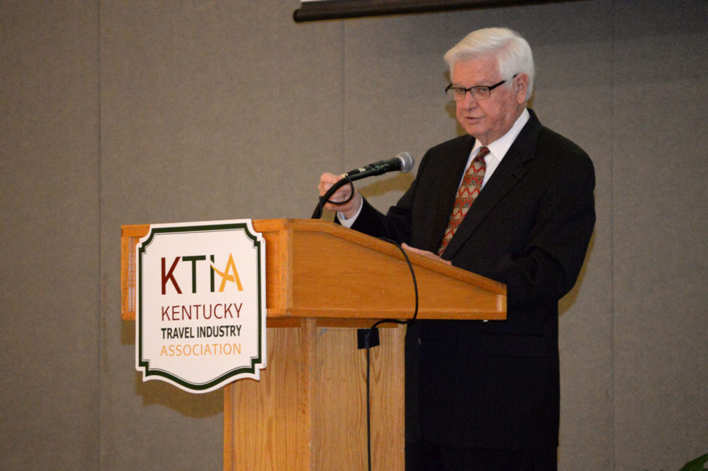 U.S. Congressman Harold “Hal” Rogers (KY-05) was the keynote speaker at the KTIA Spring Travel Forum.