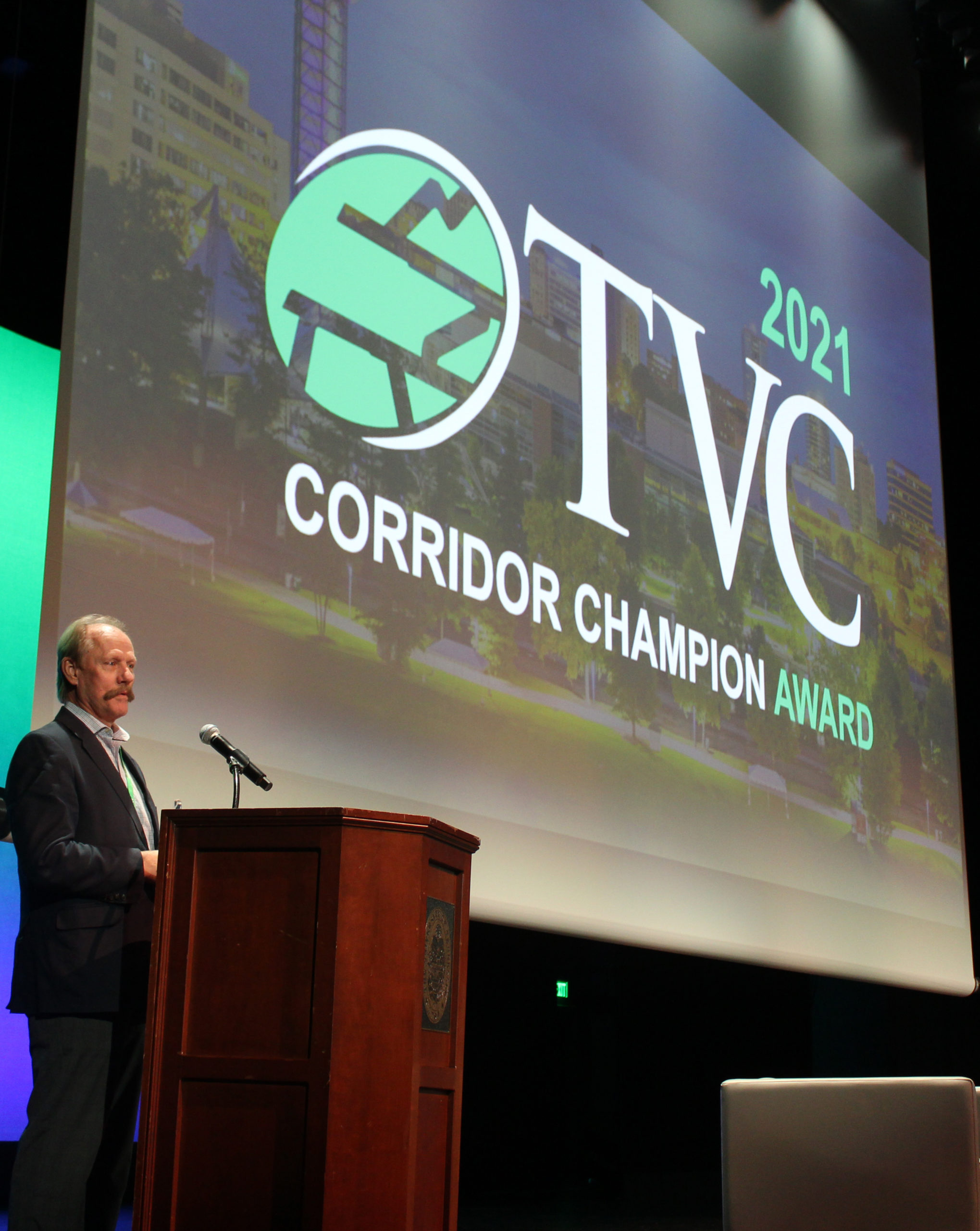 Lawson Receives TVC’s Corridor Champion Award