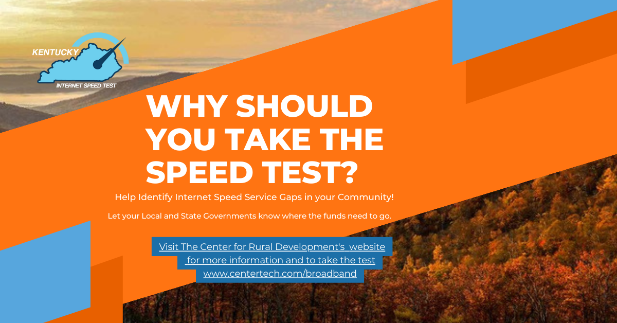 Take the Kentucky Internet Speed Test